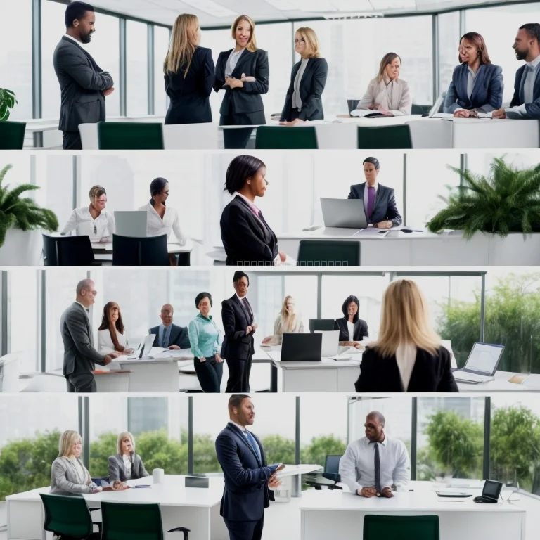 Executive Team bei Visionserstellung mit Experten von VisionNowPro